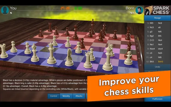 game cờ vua - SparkChess