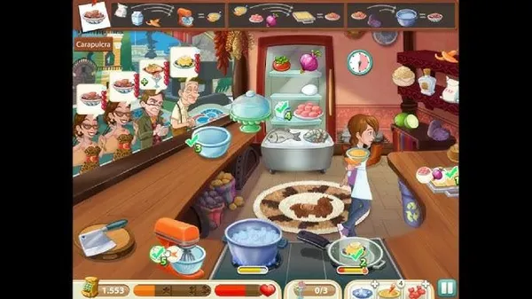 game nấu ăn - Kitchen Scramble