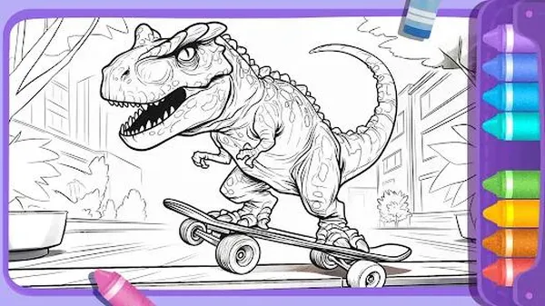 game tô màu - Coloring book Kids Art game