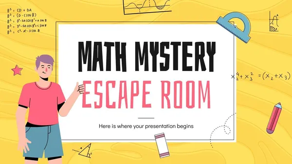 game toán học - Escape Room Math