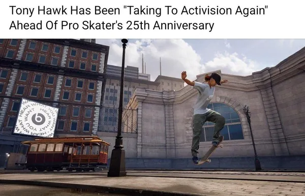 game trượt ván - Tony Hawk's Pro Skater 1 + 2 Remake